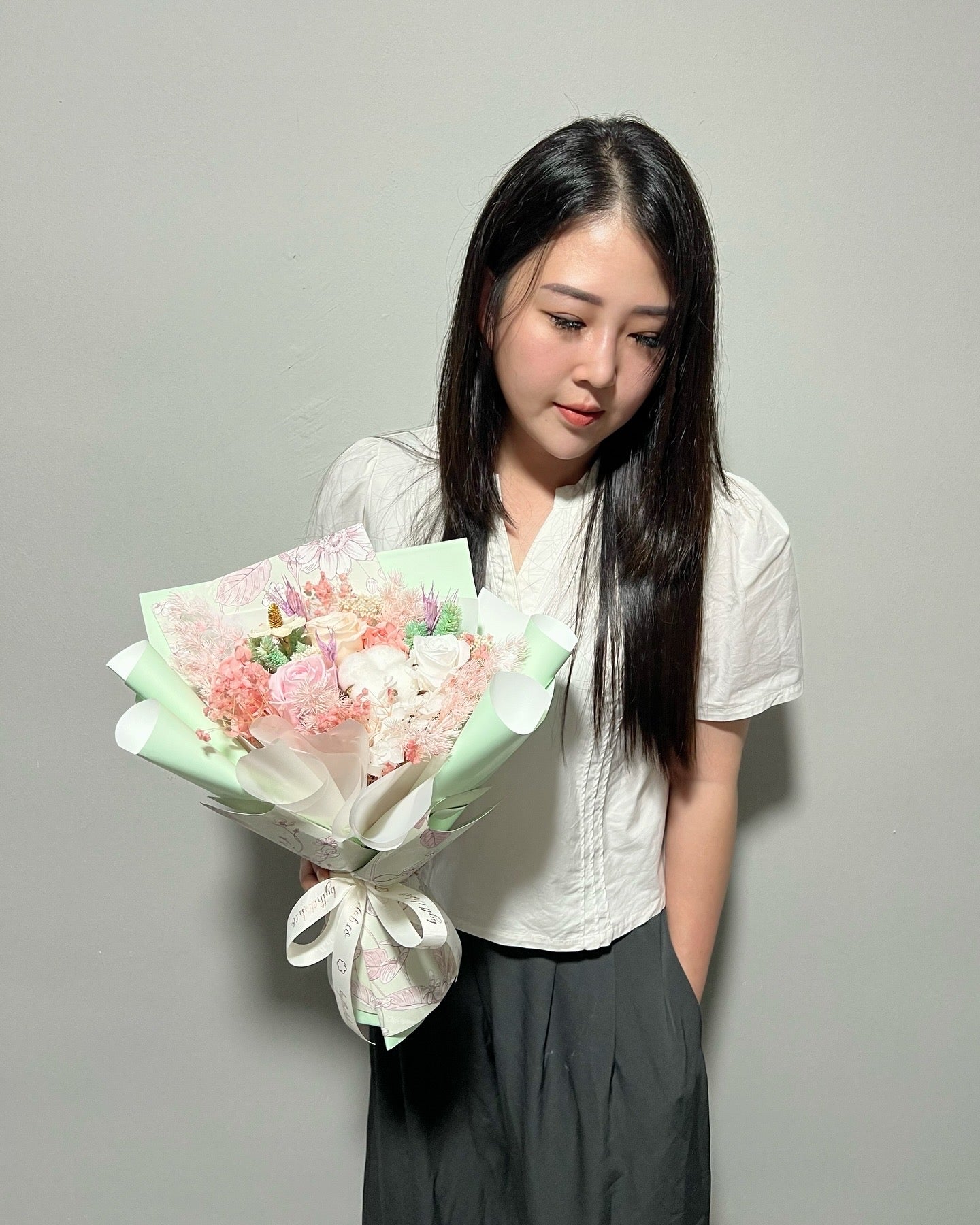 Preserved Roses Flower Bouquet - Bundle of Joy