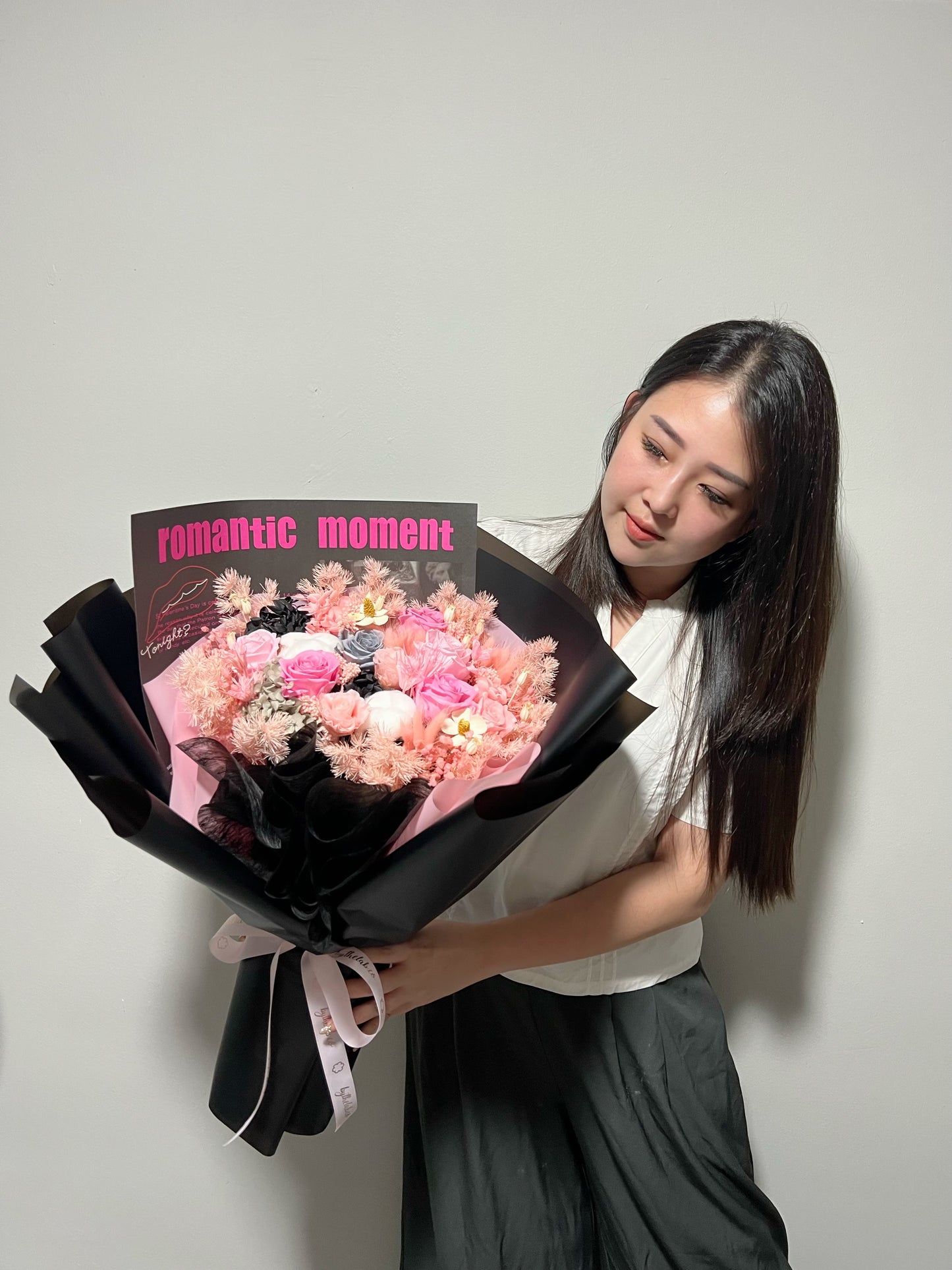 Romantic Moment Large Preserved Flower Bouquet