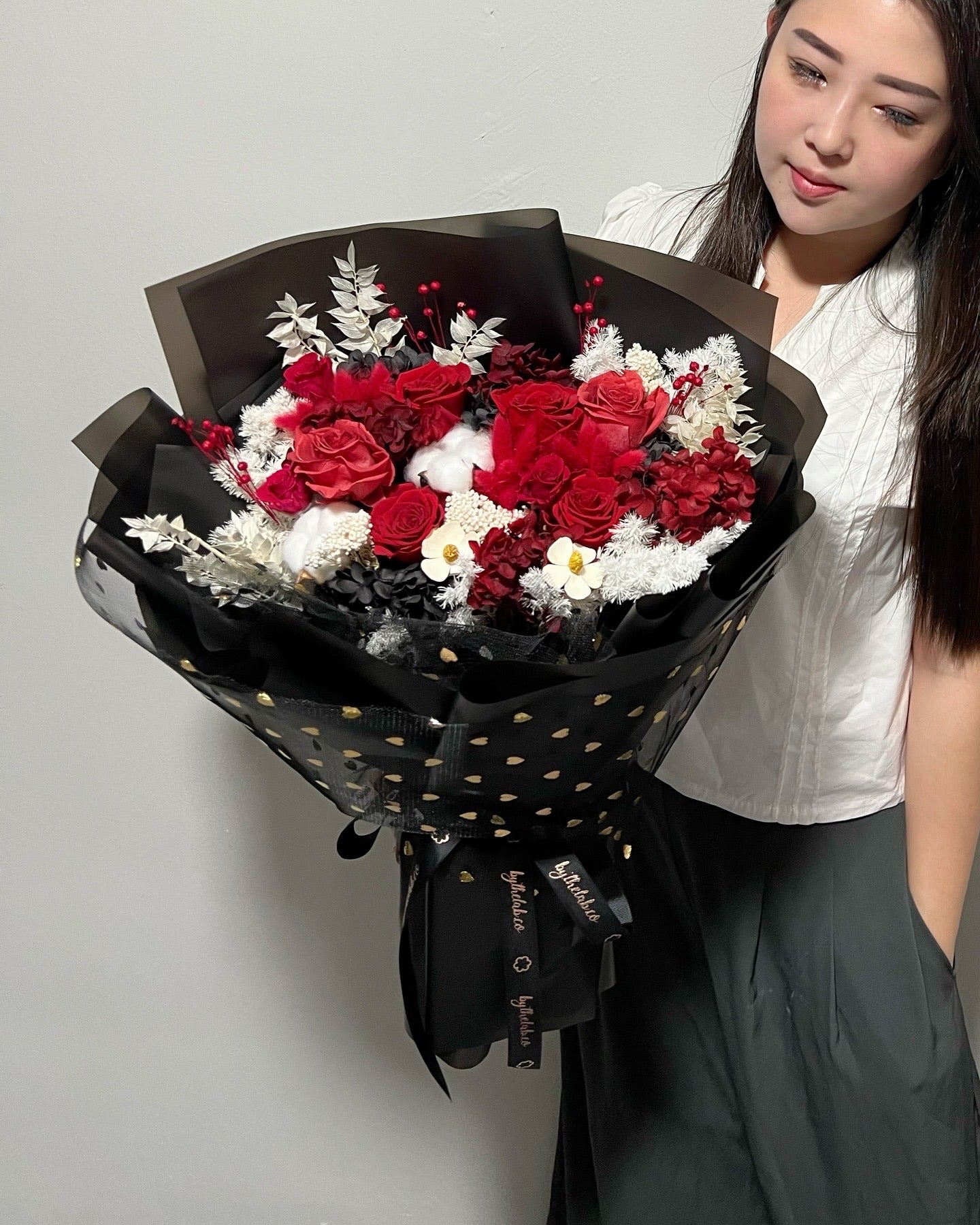 Dearest Love Large Preserved Flowers Bouquet