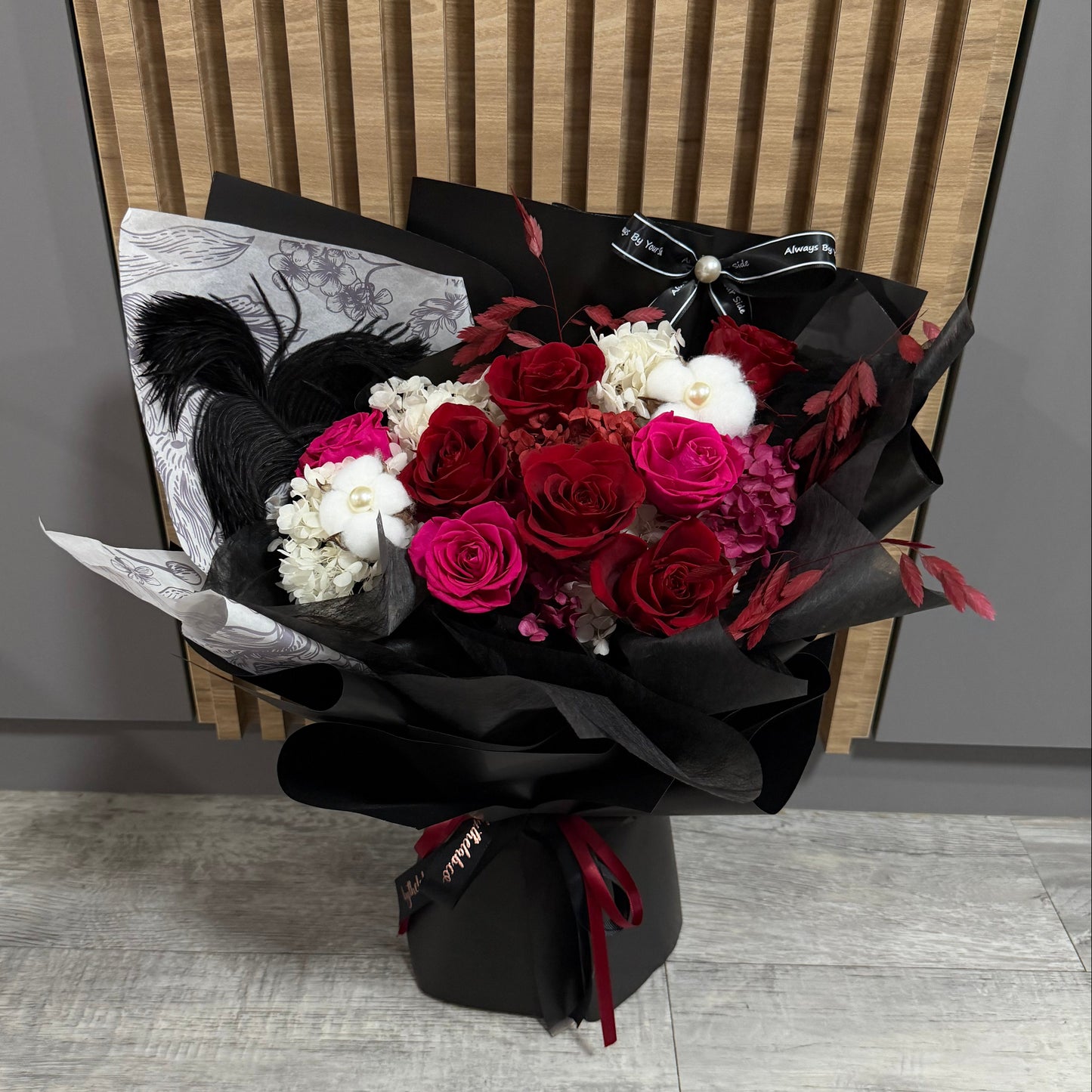 Elegant Classical - Large Preserved Roses Bouquet