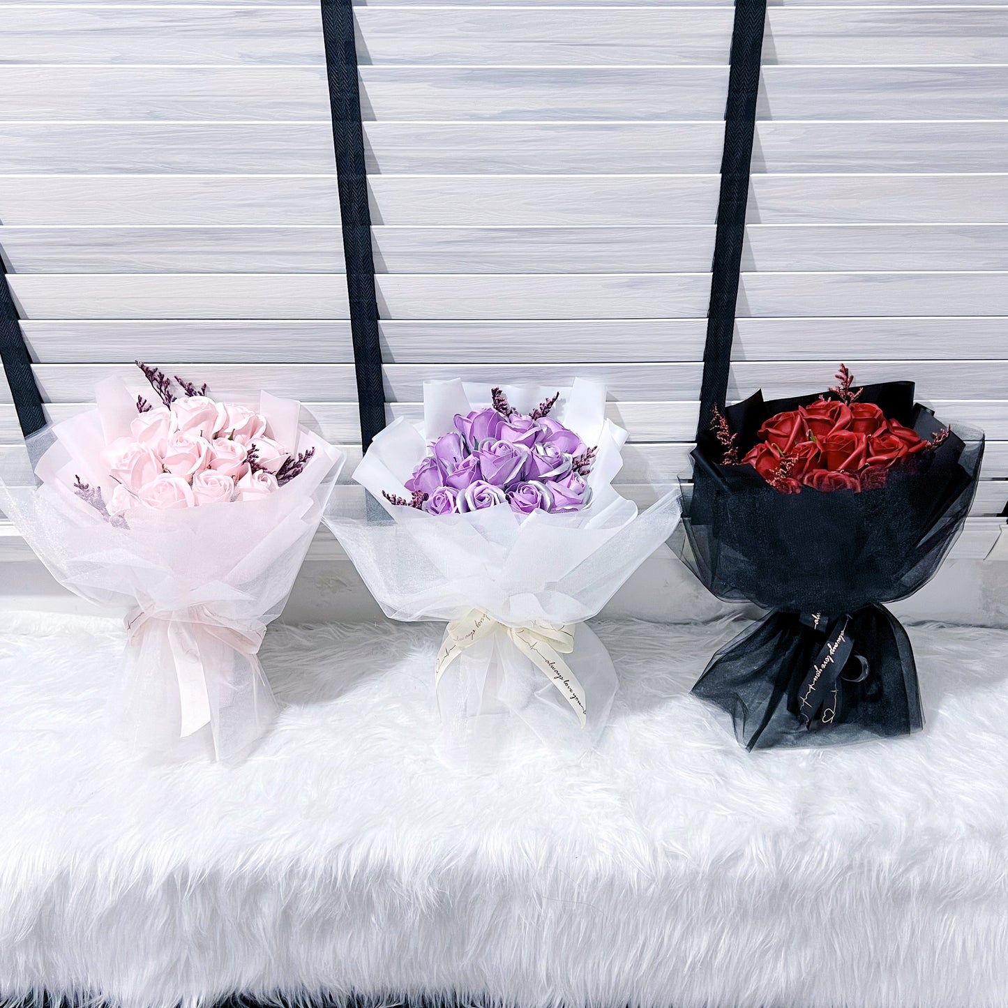 Dreamy Series Soap Roses Bouquet