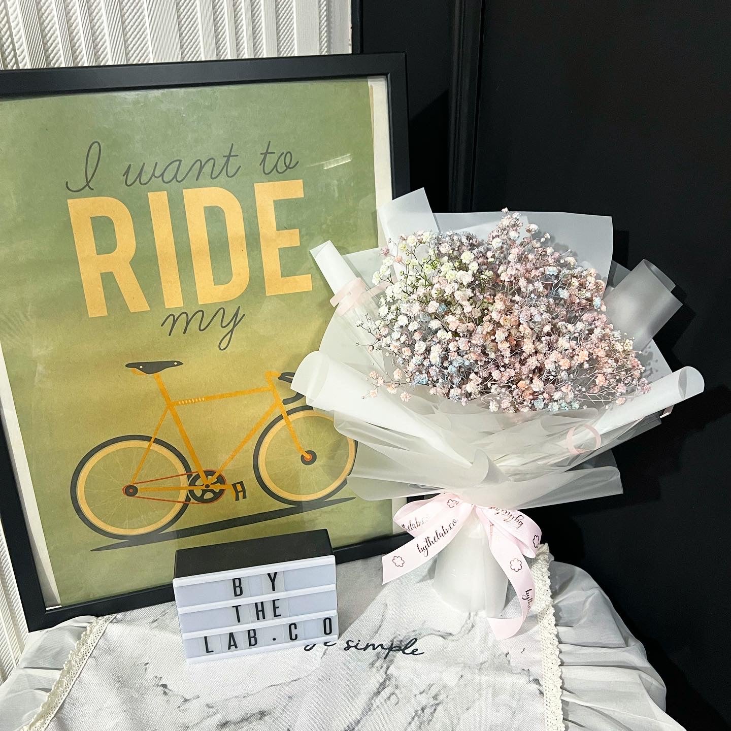 Fresh Baby Breath Bouquet