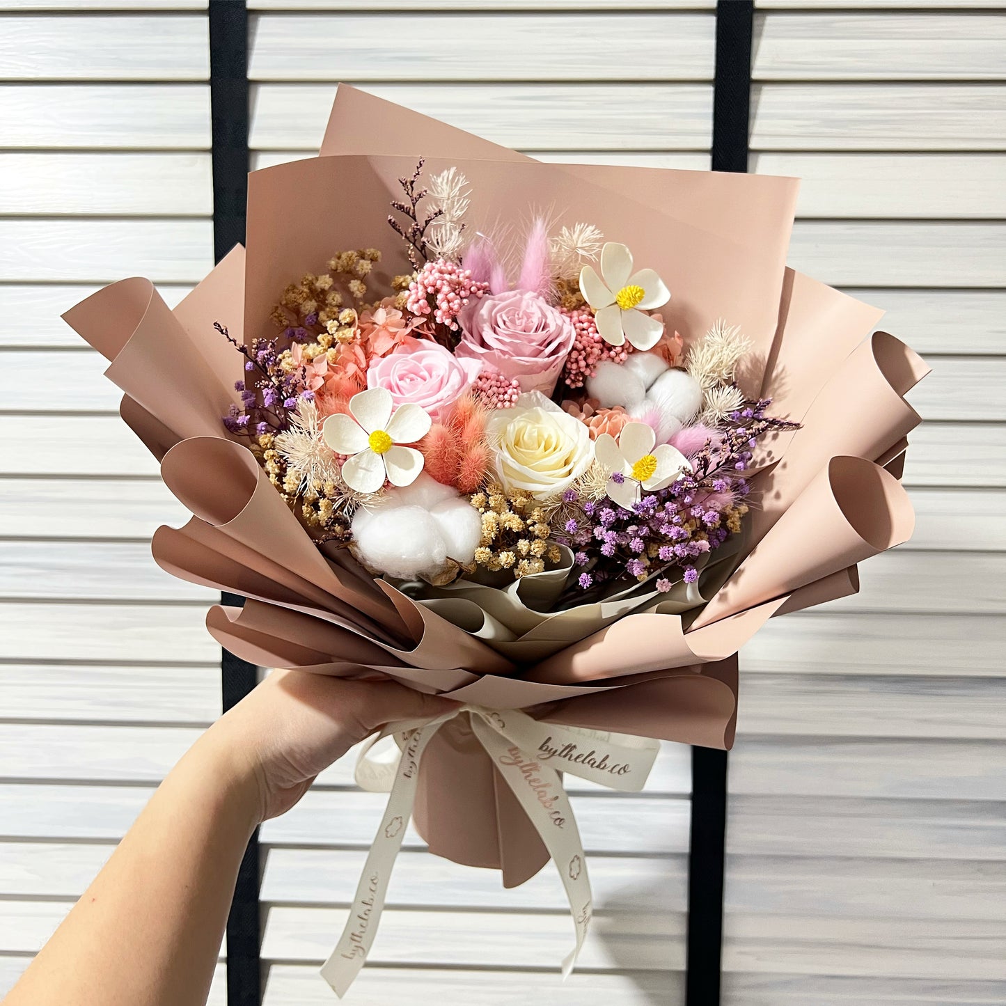 Small Preserved Flowers Bouquet