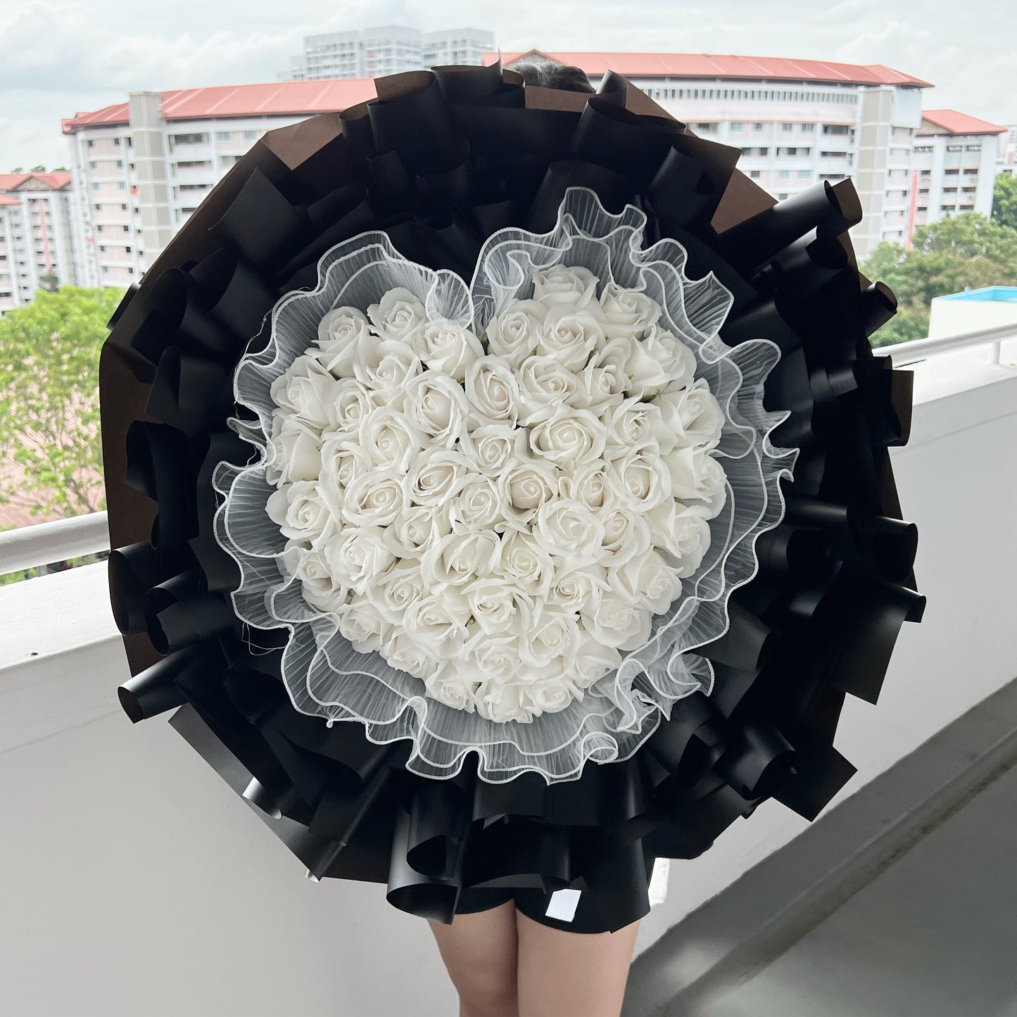 One and Only in 99 Stalks Soap Roses Bouquet