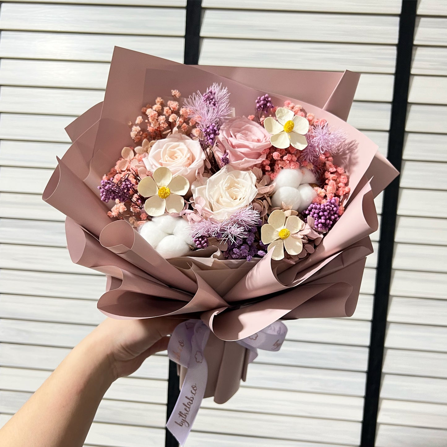 Small Preserved Flowers Bouquet