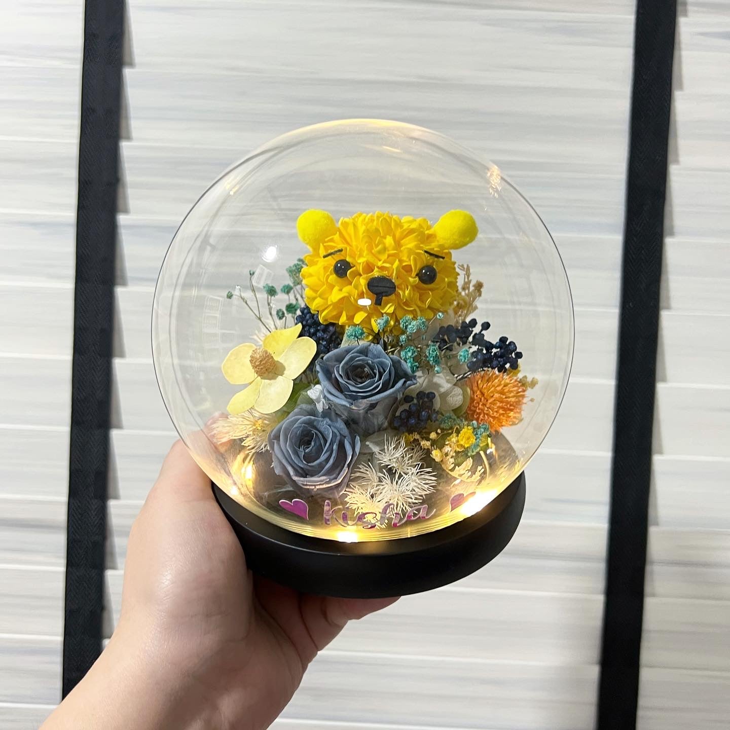 Character Glass Dome - Bear