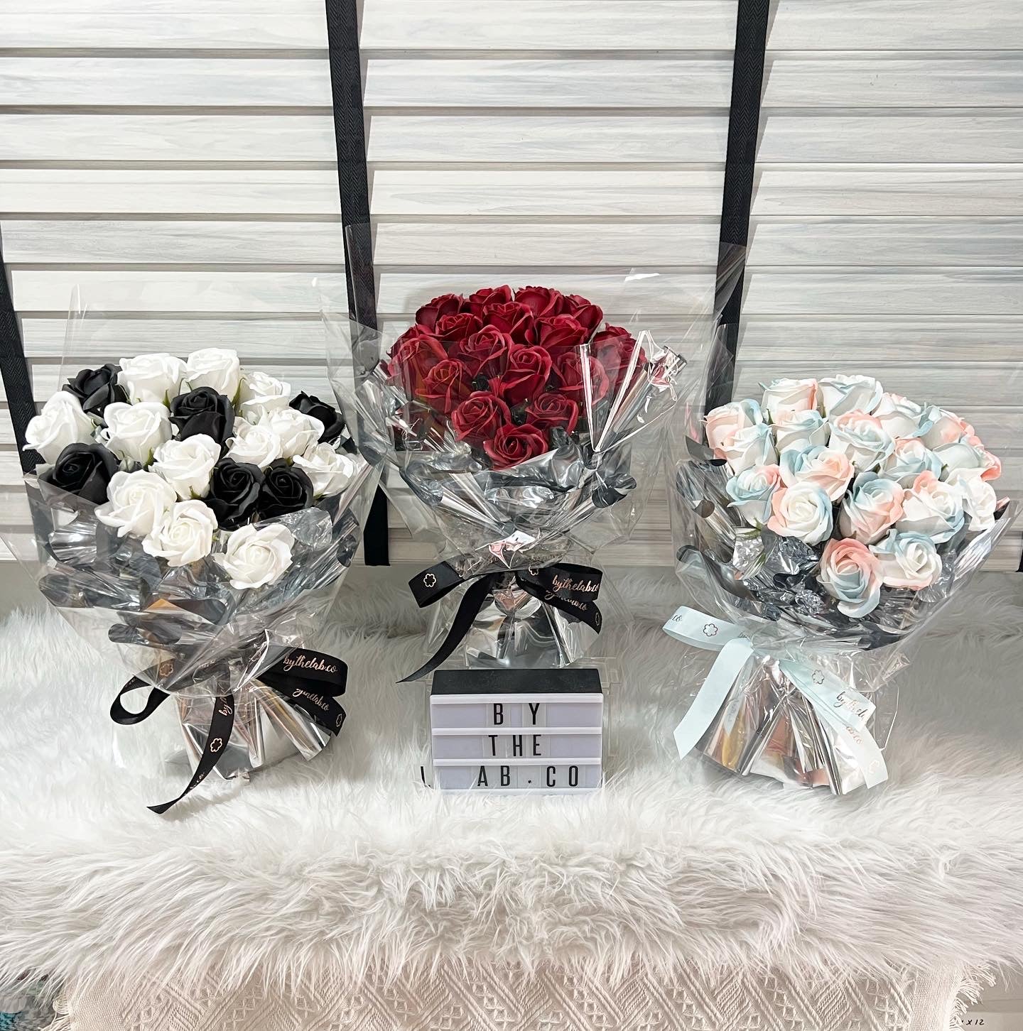 Moonlight Soap Roses Bouquet