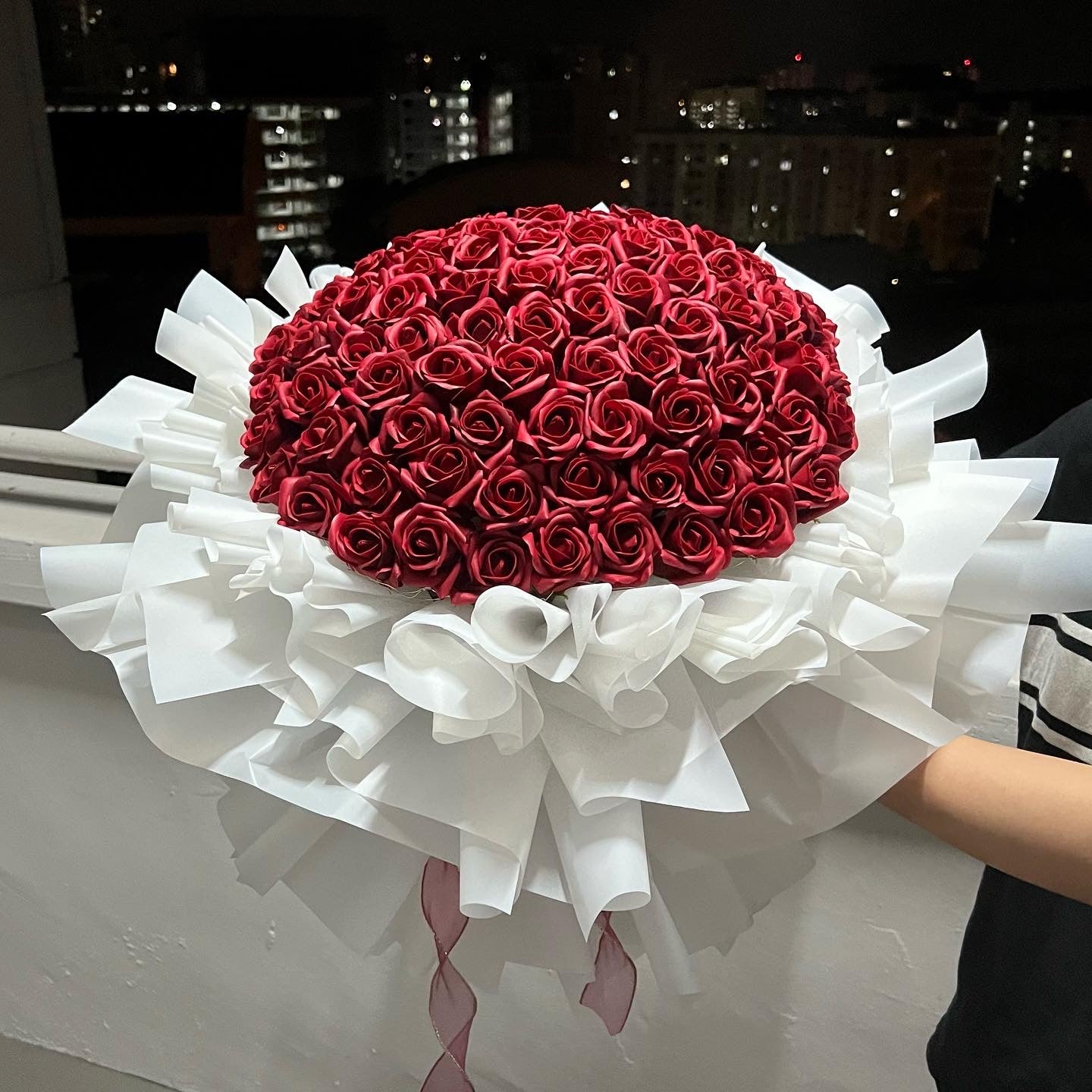 Full Bloom Bouquet in 99 stalks Soap Roses