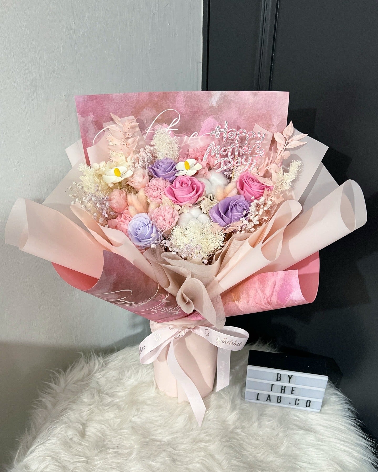 Early Bird Special! Sweet Florals Large Preserved Flower Bouquet