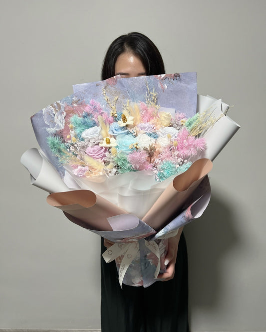 Korean Vibe Large Preserved Flower Bouquet
