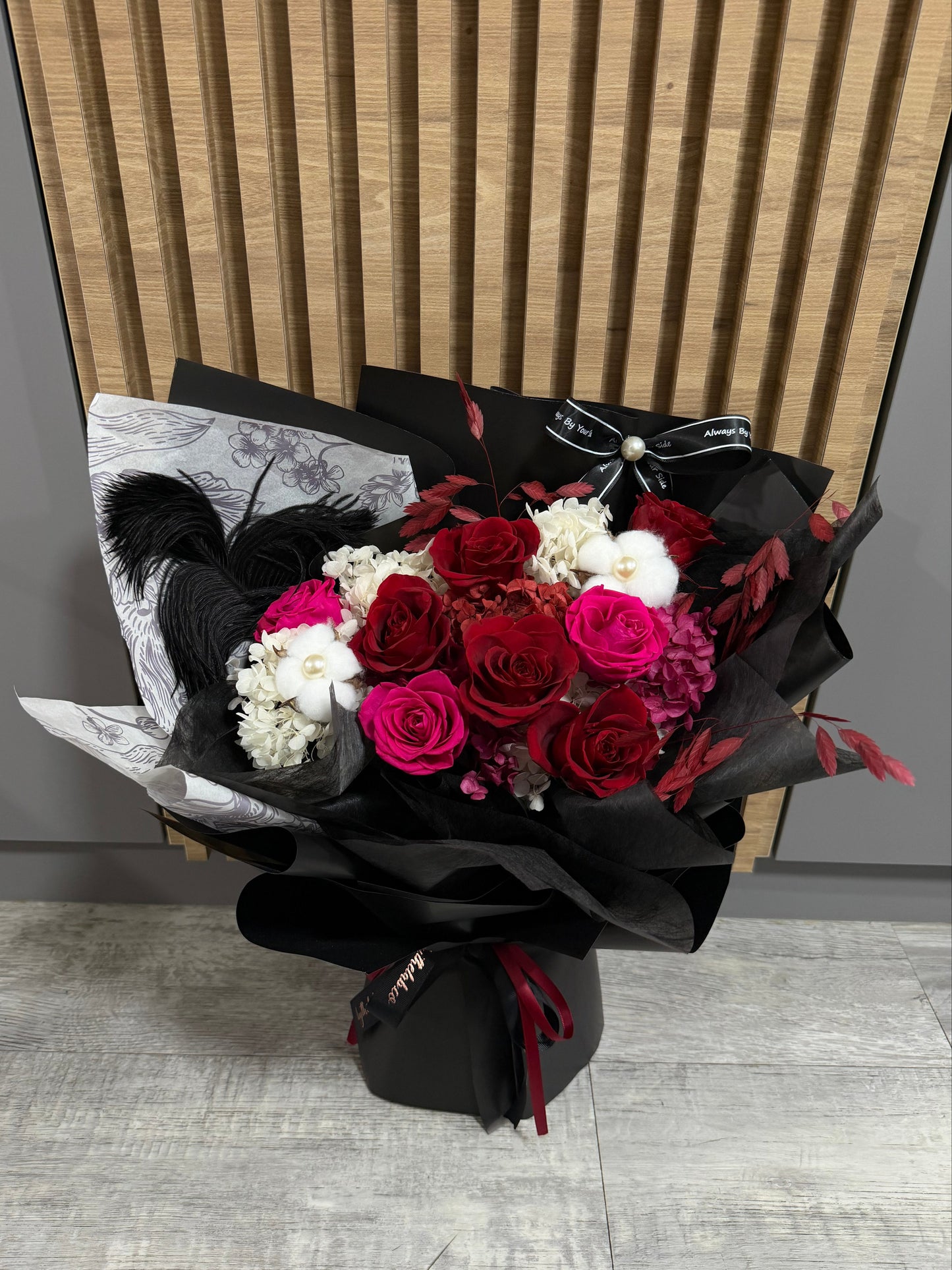 Elegant Classical - Large Preserved Roses Bouquet