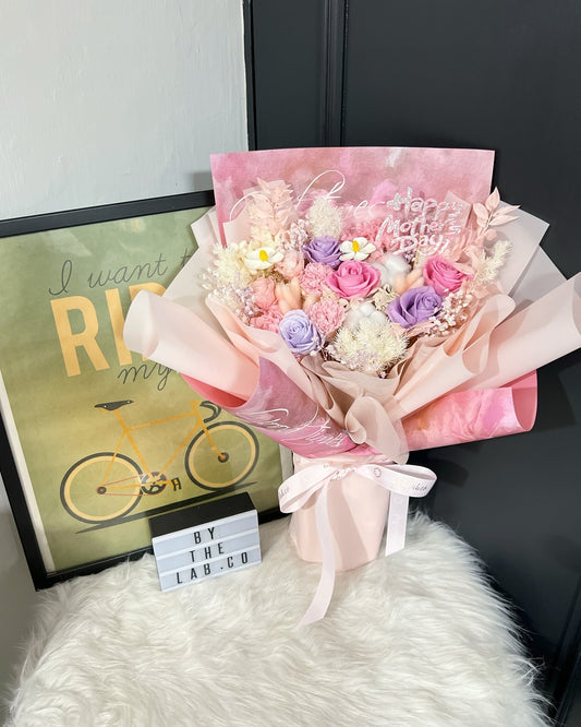 Early Bird Special! Sweet Florals Large Preserved Flower Bouquet