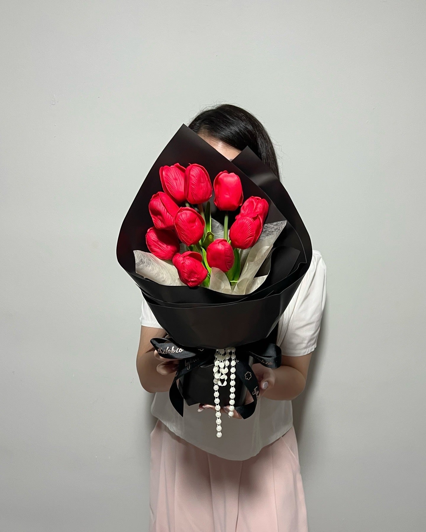 Promo! Dainty Soap Tulips Bouquet