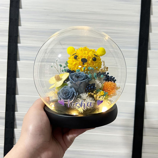 Character Glass Dome - Bear